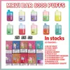 Vaper puff 9k Original MRVI BAR 8000 Puff monouso Vape in stock 10 gusti 2% 3% 5% Sigarette elettroniche spedizione gratuita