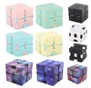 Giocattolo Cubo infinito Confezione Giocattolo Stress e sollievo dall'ansia Mano fredda Spinner Mini giocattoli Cubi Infinity per bambini Autismo adulto ADHD3385823