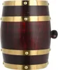 Distributeur de robinet pour Pot de rhum, baril en bois de 3l, outils de brassage de bière en chêne Vintage, pour Pot de rhum, Whisky, Bar à vin, carafe à whisky à domicile 240122