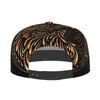 Ball Caps Odin's Crow 3D Baseball Cap Casual Sun Hat Elegancki etniczny styl mody Hip Hop Kobiety