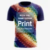 2019Whole High Quality Blank Cheap Sublimation Printing Custom Men T Shirt sport Quick Dry Running Shirts Training T shirt6540291