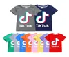 Tiktok Tshirt för Big Boy Girl Clothes Summer Children Print Cotton Casual Tee Kid Boutique T Shirt Top Clothing 316 Year9688462