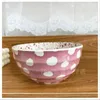 Bowls Europeanism Underglaze Ceramic Cute Bowl For Salad Noodle Rice Soup Children Tableware