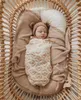 毛布の赤ちゃんはベッドのために編まれたベッドコットンスワドルモスリンブランケットベッドリネンベイビーアクセサリー生まれたバスタオルマザーキッズ生まれ