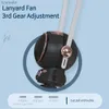 Electric Fans Hanging Neck Fans USB Rechargeable Portable Astronaut Desktop Handheld Silent Fan Small Air Cooler for Outdoor Camping SportL240122