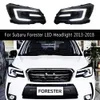 Car Accessories Daytime Running Light Streamer Turn Signal Indicator For Subaru Forester LED Headlight 13-18 Front Lamp