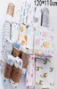 120110cm Infants Baby Newborn Muslin Blanket Cartoon Crawling Beach Towels Animal Floral Letters Print Swaddle Wrap Stroller Bedd5613211