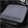 Seat Cushions Car Cushion Winter Warm P Rabbit Fur And Thickened Office Er For E46 E60 E90 F10 Drop Delivery Automobiles Motorcycles I Dhcjy