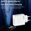 Caricabatterie per telefono cellulare Caricatore rapido da 120 W GaN Adattatore per telefono cellulare con ricarica rapida USB Caricatore da muro Quick Charge 3.0 Cavo di tipo C 10A per 13