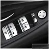 Andere auto-onderdelen Chrome Abs Auto-interieur Knoppen Pailletten Decoratie Er Trim Decals Voor F10 F07 F06 F12 F13 F01 F02 F20 F30 F32 Drop De Dhiiy