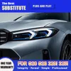 Accessori per auto Lampada frontale DRL Luce di marcia diurna per BMW G20 G28 3 M3 Gruppo faro a LED 20 22 Streamer Indicatori di direzione