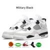 Nya 4 basketskor för män 4s Red Cement Thunder Bred Reimagined Pine Green Midnight Navy Military Black Craft Photon Dust Mens Designer Sneakers Sports Trainers