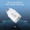 Cell Phone Chargers GaN Fast Charging 65W USB Charger PD Type C Wall Charger For Huawei Samsung Mobile Phone Adapter Quick Charger 3.0