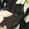 Giyim kumaş dokusu au metre stili 75 D Viskoz Dekorasyonlu Çiçek Baskılı Şifon Bohem Elbise Gömlek Kumaşları