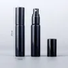 Groothandel 10 ML Draagbare UV Glas Hervulbare Parfumflesje Met Aluminium Verstuiver Spray Flessen Monster Lege Containers LL