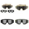 Skidglasögon fx ess Militärfläkt CS Fotografering Proof Explosion Proof Riding Windproof Glasses Airsoft Drop Delivery Sports Outdoors Snow P DHXLN