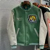 Giacca da baseball Varsity realizzata dall'uomo Abbigliamento uomo Donna Cappotti bomber Harajuku giapponese Racer Streetwear Moto Techwear Park 01KQ