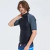 Wear Sbart Short Sleeve Men Rash Guards T Shirts Surf Windsurf Sailing Tops Male Swimsuits Swimwear Bathing Suits BO