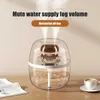 Humidificateurs K30 humidificateur domestique veilleuse 2in1 entièrement Transparent Double pulvérisation brouillard 3 couleurs 3L grande capacité Table humidificateur Portable YQ240122