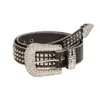 Ceintures Strass de luxe Ceinture de taille Discothèque Locomotive Style Cowgirl Drop