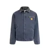 Herrjacka designer jacka män denim kappa vintage tvättad canvas vinter parka jean kvinnor pullover rockar lapel hals ullkläder utkläder vadderad byxa