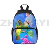 Çantalar anime Şarkı Monsters Game 3D Sevimli Sırt Çantaları Küçük Kitap Çantası 12/16 inç Rucksack Anaokulu Moda Kadın Tuval Okul Çantaları