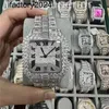 Ap Watch Diamond Moissanit Iced Out kann den Designer-Herrentest für hochwertiges Montre-Uhrwerk Montre De Luxe L6 bestehen