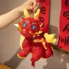 Plush Dolls Chinese Dragon Toy Plush Soft Stuffed Animal Dragon Doll Mascot Toy New Year Gift Children Present