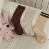 Women Socks Women's Slouch 3 Pairs Mid-calf High Soft Cotton Trouser Dress For Autumn Winter Wearing