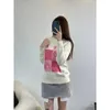 2024 Ströja Menströjor Vinter Autumn Cotton Geometric Letter Tryckta kläder Lång ärm Designer Hoodie Hip Hop Sweatshirts Casual Clothes Sweaters