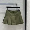 2024 Новая весна-лето дизайнерские юбки модного бренда в одном стиле, роскошные женские юбки 0122-1