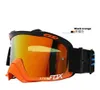 Óculos de sol ao ar livre AykwFox Ciclismo Óculos Off Road Goggles Óculos de sol da motocicleta Universal Mountain Bike Máscara Proteção contra o vento Óculos de esqui 240122