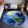 Tapijten Aarde Tapijt Slaapkamer Rond Tapijt Woonkamer Decoratie Creatieve Planeet Verdikte Shaggy Vloermat Home Decor Nachtkastje Karpetten