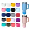 water bottle 7.5cm Silicone Boot for Stanley 40oz Quencher Adventure Tumbler and Ice Flow Flip 30 oz 20 oz Water Bottle Bottom Sleeve Cover 240122