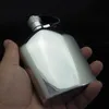 Pocket Hip Flask 5oz من الفولاذ المقاوم للصدأ 304 ميني المعادن الويسكي وعاء 150 مل زجاجة الكحول المحمولة حاوية النبيذ الويسكي العلامة التجارية الصادقة 240122