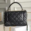 حقيبة يد الكتف للنساء Lambskin Leather Mirror مصمم الأكياس الفاخرة Crossbody Bag WC107