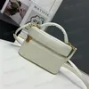 Gaby Mini Vanity Bag in Lambsin Designer Crossbody Bag 17 cm Lady ramię torebki