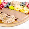 Płytki Zapasy imprezowe serwujące drewniane ornament talerz do aperitif duży rzemieślniczy obiad liść kształt taca