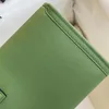 10A Mirror Quality Designer Bag Clutch Unisex äkta Epsom Leather Original Clasp Long Coin Wallet Dinner Classic Fashion Casual Bill Card