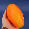 Party Decoration Simulation Girl Toys Papaya Model Funny Fruit Po Prop Multi- Kök Tillbehör Dekor