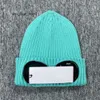 Designer Two CP Hat Lens Glasses Goggles Beanies Men Skull Caps Outdoor Women CP Strickmützen Inevitable Winter Beanie Black Grey Bonnet 9165