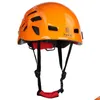 Skidhjälmar Mountain Rock Climbing Helmet Water Sports/Ice Climbing/Mountain Climbing Pceps för utomhussport Drop Delivery Outdoors DHVJ9