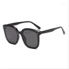 Solglasögon 2024 Classic Anti Glare Shade Glasses Round Frame Outdoors UV Protection Driving Car