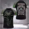 2024New Mens T-Shirts Army-Veteran 3D Print Amercian Soldier Casual Round Neck Loose Short Sleeve Camouflage Commando Men Clothing Nize Max Xxs-6Xl 896