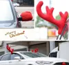 3st Set Christmas Reindeer Antlers bildräkt Bilbil Dräktdekor Antlers Red Nose Xmas Set Chatterededing For Home268178792