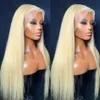 Blonde Straight Lace Front Wig Human Hair Wigs for Women Brazilian Hair Pre Plucked 30 38 Inch 613 Hd Lace Frontal Wig 13x6 13x4