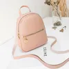 Nieuwe dames tas mooie lederen dames rugzak school schoudertas voor tiener meisjes mini rucksack casual216w