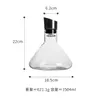 1500ML Whisky Wine Decanter Handmade Crystal Pourer Premium Water Carafe Thickened Bar Accessories decanter para vinho 240122