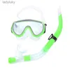 Maschere subacquee Maschera subacquea professionale per snorkeling Maschere subacquee per adulti Snorkeling Tubo per il respiro Set Occhiali per donna Uomo Maschere con fibbia antiscivoloL240122