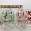 Bolsas escolares transparentes de la mochila de adolescentes de la escuela de la escuela PVC